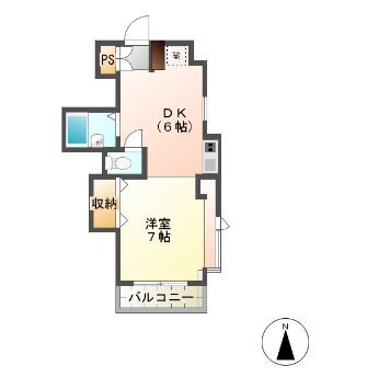 タウンファイブ 501号室 間取り