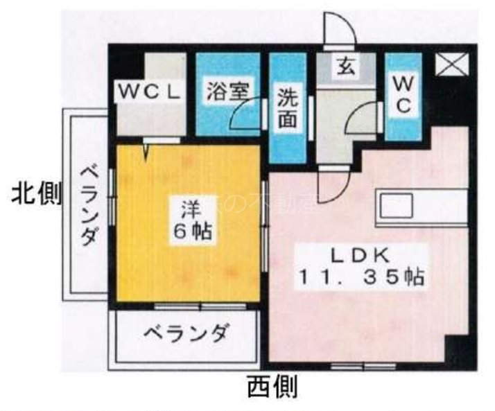 レガーロ掛川 間取り図