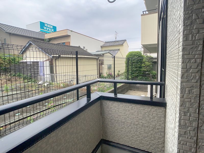 グランデージ鹿谷 ベランダ