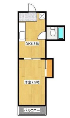 グリーンハイツオオバ 3A号室 間取り