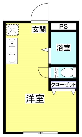 サンハイツエムⅠ 104号室 間取り