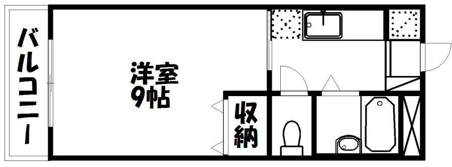 グランドメゾン北斗 間取り図