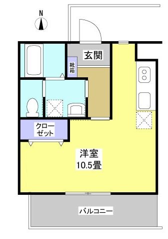 ハイツリベラ 間取り図