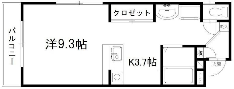 DSL蜆塚 間取り図