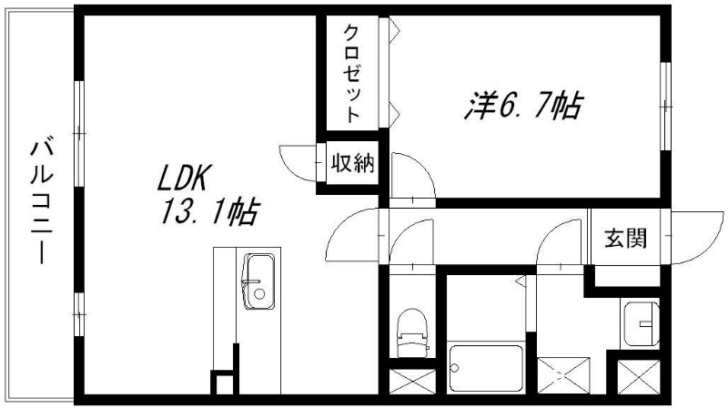 サンモール 間取り図