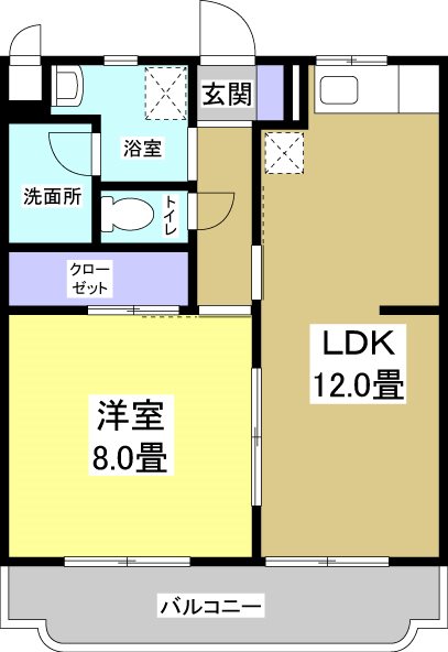 トゥドール高丘 間取り図