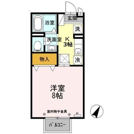 棒屋第３住吉ハイツ 間取り図