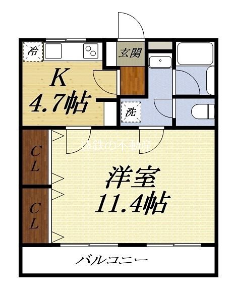 クラストA 間取り図