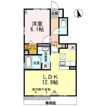 プランドール　A 間取り図