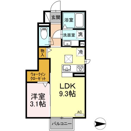 エクセル21　Ⅴ 間取り図