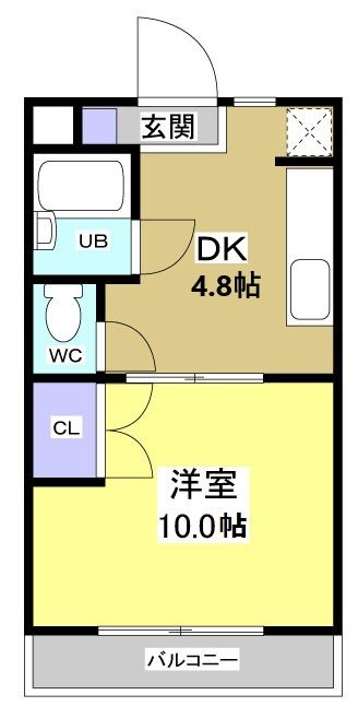 ローランギャロス 間取り図