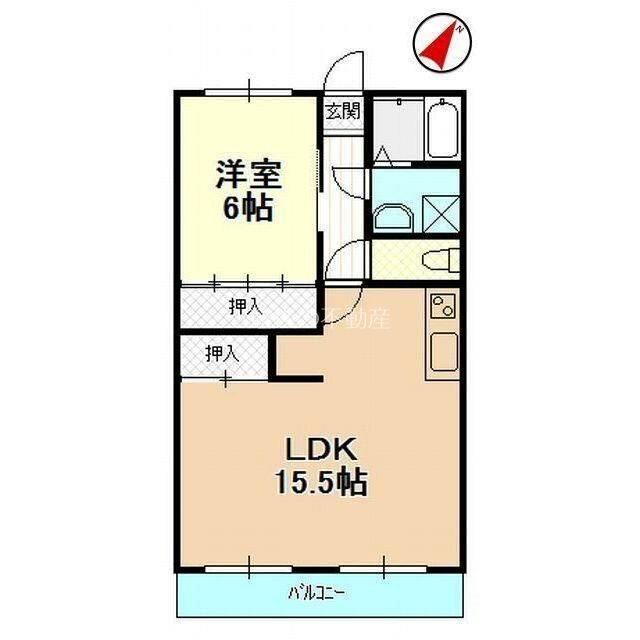 アドラブール 間取り図