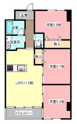 アルコリバーサイド  202号室 間取り