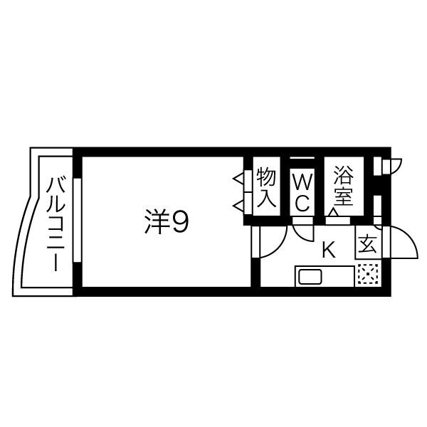 グランドメゾン北斗 間取り図