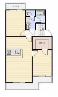 マンションストークⅤ 間取り図