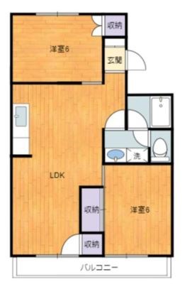 ラフォーレクラマエ 102号室 間取り