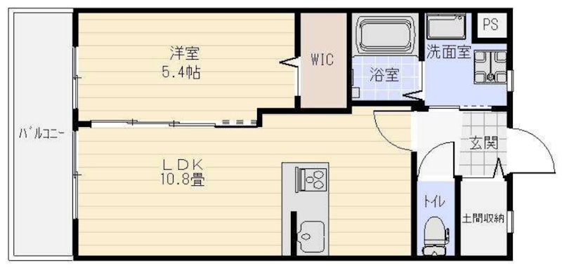 ベレッツァ上浅田 間取り図