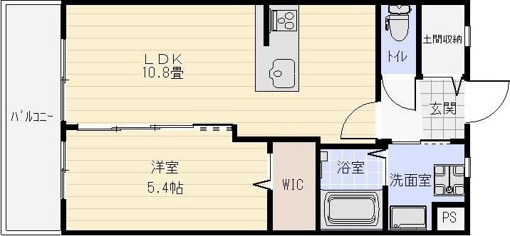 ベレッツァ上浅田 間取り図