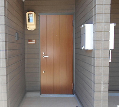 棒屋第六下池ハイツ 玄関