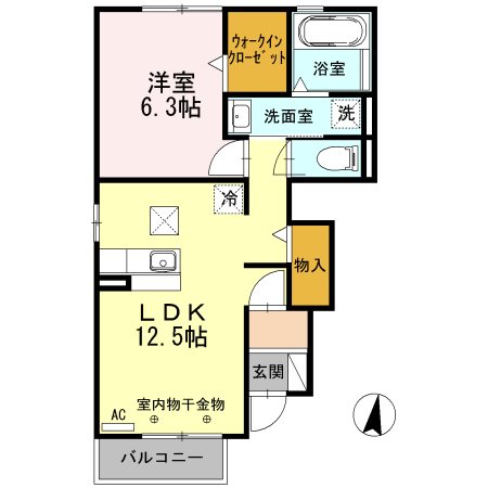 ロゼ幸Ⅱ 間取り