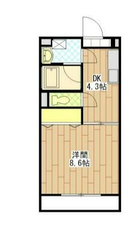 クレアールあいの 間取り図