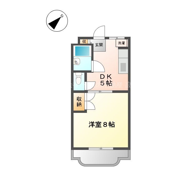 エステートビレッジ 302号室 間取り