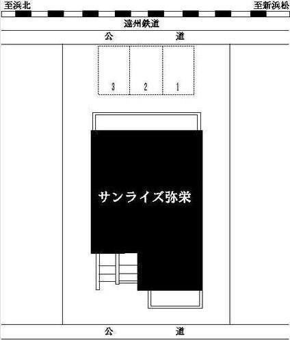 サンライズ弥栄 駐車場
