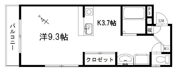 DSL蜆塚 間取り図