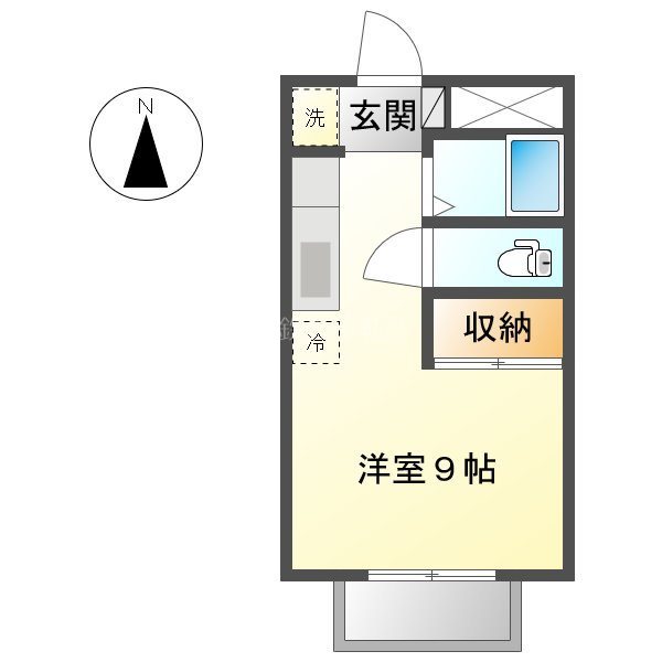 ラ・メゾン 間取り図