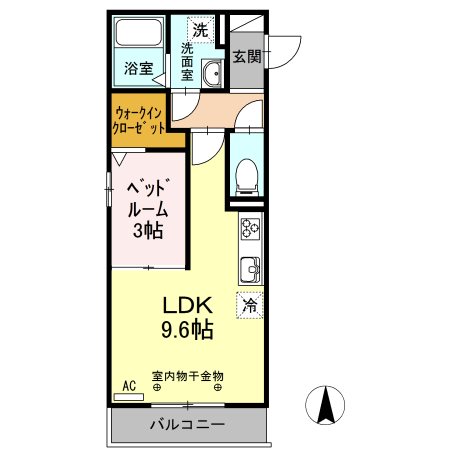 ＣＨＡＲＭＥ Ⅱ 間取り