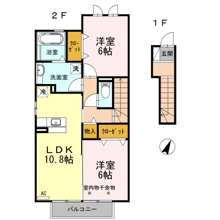 Ｇｒａｃｉａ　Ⅰ 間取り