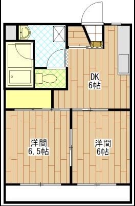 カトレアⅤ 間取り図