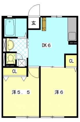 アヴァンセⅡ 間取り図