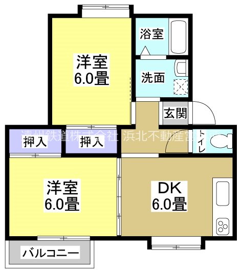 サンハイツオロ 間取り図