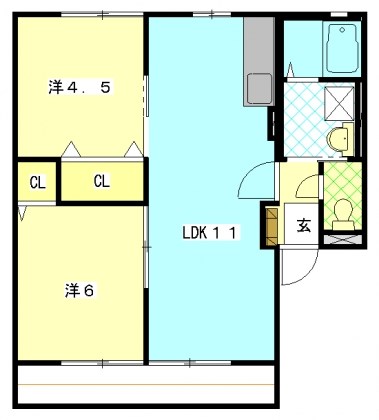 グランシャリオⅢ 間取り図