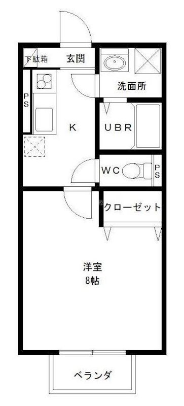 アズフレンディ 間取り図