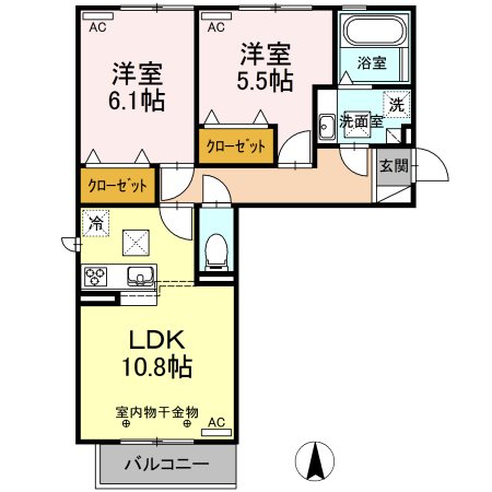 ディオ・ストラーダ 間取り図