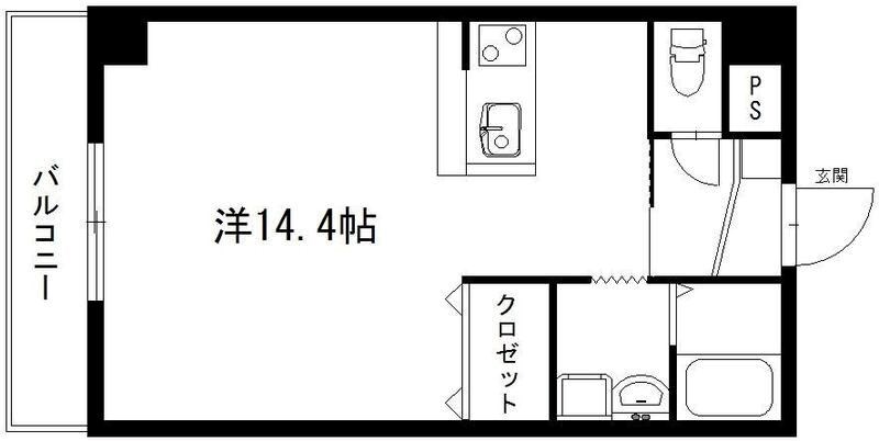 N.ハイヒルズ 間取り図