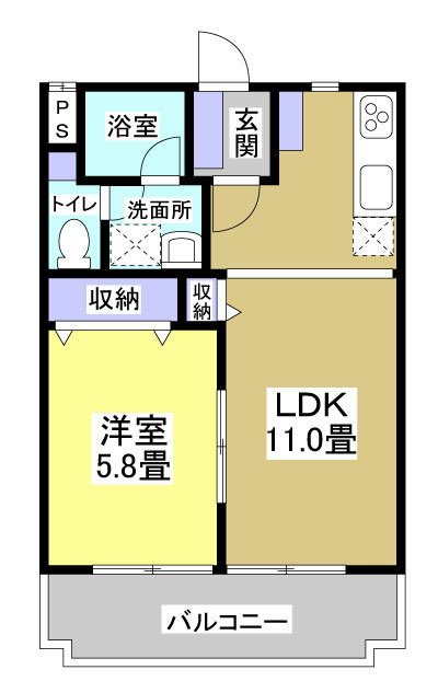 リバティヒルズ 間取り図