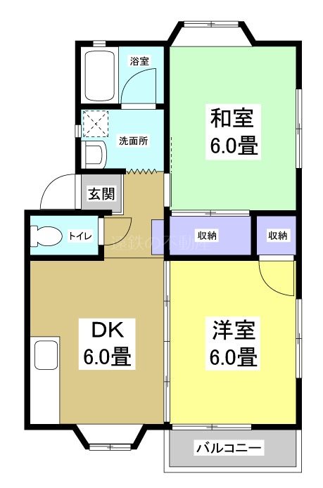 サンデリアーナⅠ 間取り図