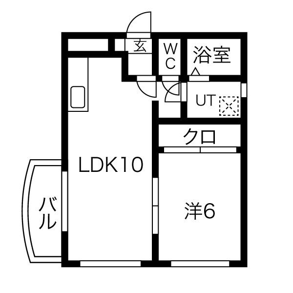 エバーグリーン21 間取り図