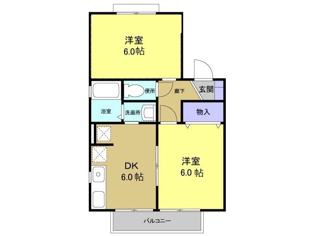 ファミーリエⅡ 間取り図