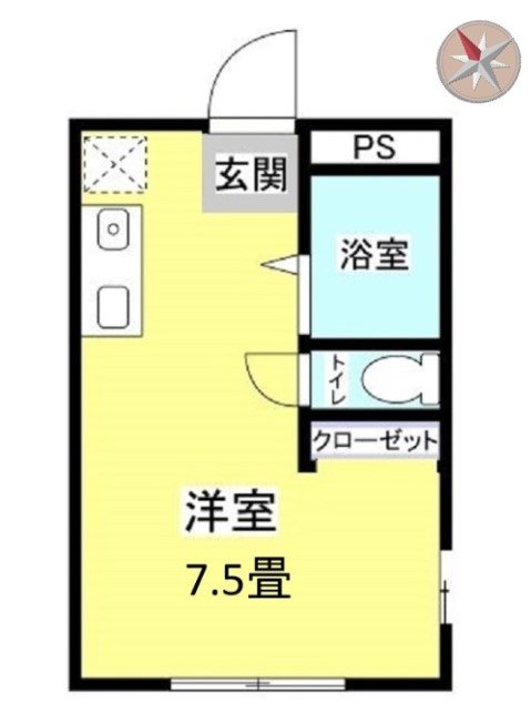 サンハイツエムⅠ 301号室 間取り