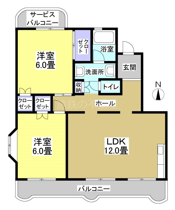 クレール21Ⅰ 間取り図