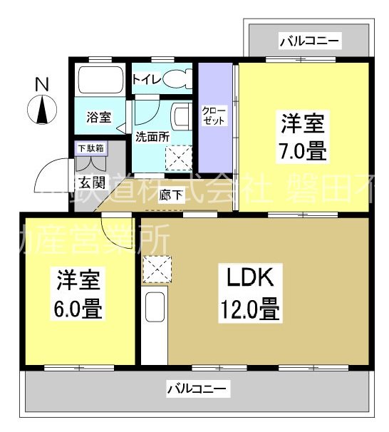 クレール21Ⅱ 間取り