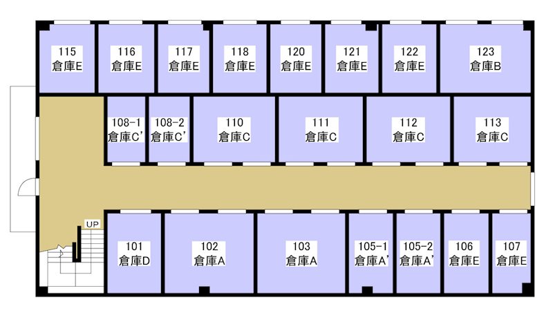ぷち蔵ビル葵西四丁目 113-C号室 間取り