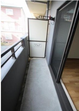 ゴールドサークル小松Ⅱ ベランダ