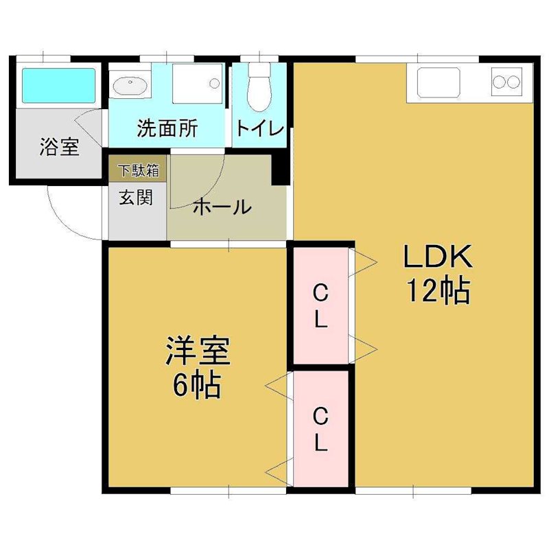 スプリングサンハイツ 間取り図