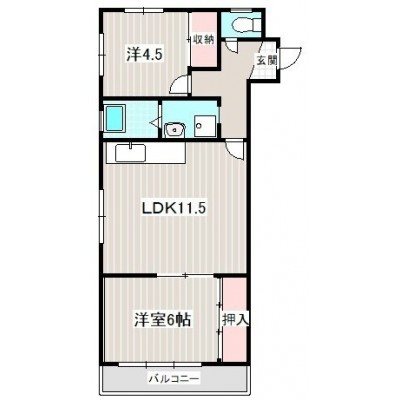 セブンヒルズ 間取り図