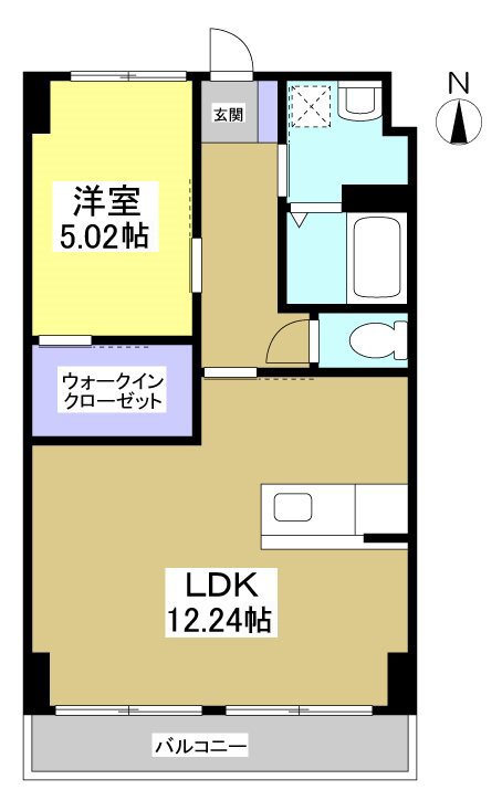 ＰＩＶＯＴマンション広沢 間取り図